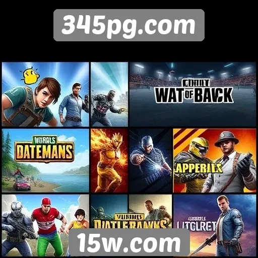 Comparativo entre jogos populares do 345pg.com